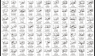 ал-АСМА̄’ ал-Х̣УСНА̄